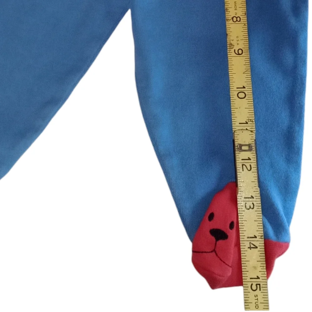 Bon Bébé Red and Blue 2-piece Baby Outfit with Lion Design Size 6-9 (19-26lbs)!